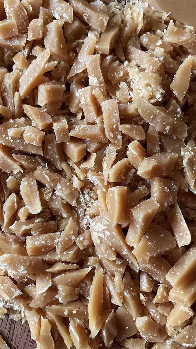 homemade toffee bits